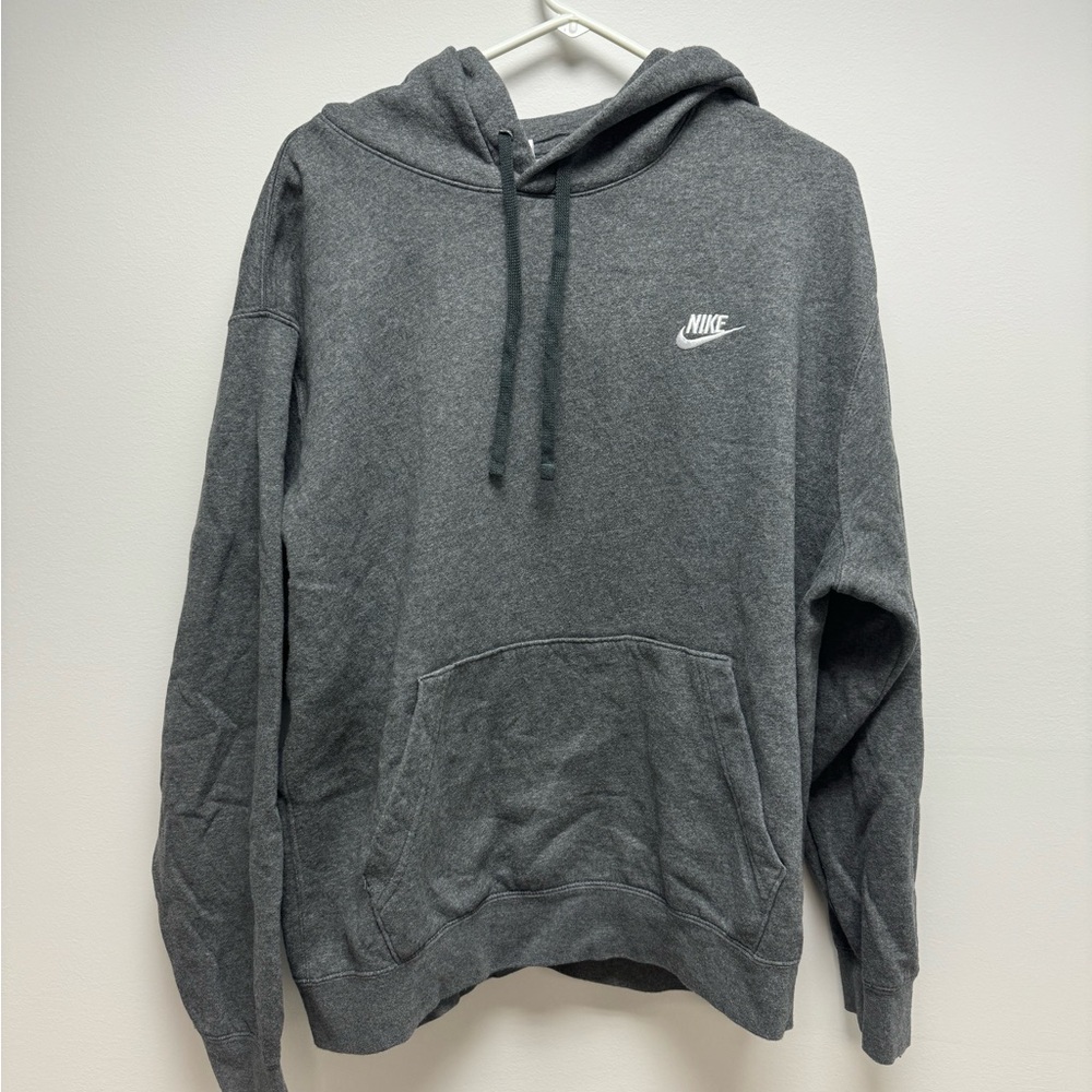 Nike dark grey hoodie